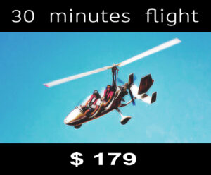 30 min Gyrocopter flight